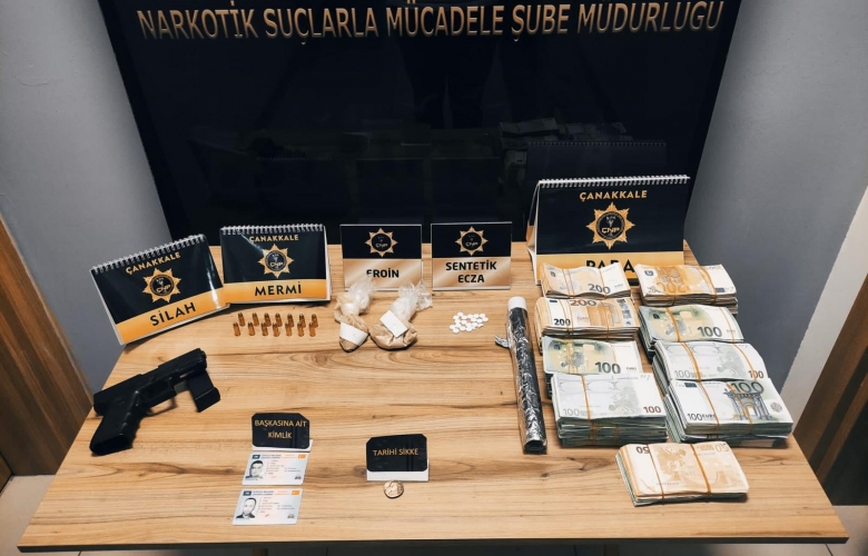 ÇANAKKALE NARKOTİK ŞUBE EKİPLERİ BAŞARILI UYUŞTURUCU OPERASYONLARINA DEVAM EDİYOR