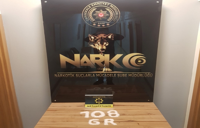ÇANAKKALE EMNİYET MÜDÜRLÜĞÜNDEN UYUŞTURUCU OPERASYONU