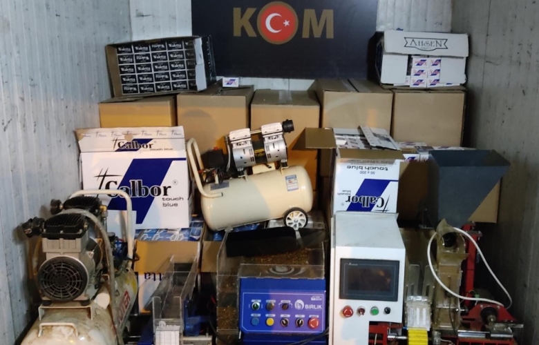 KAÇAK SİGARA VE TÜTÜNLERE EL KONDU