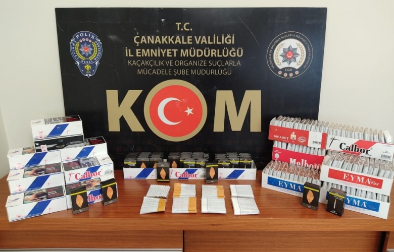 SİGARA KAÇAKÇILARI İLE MÜCADELEYE DEVAM EDİYOR