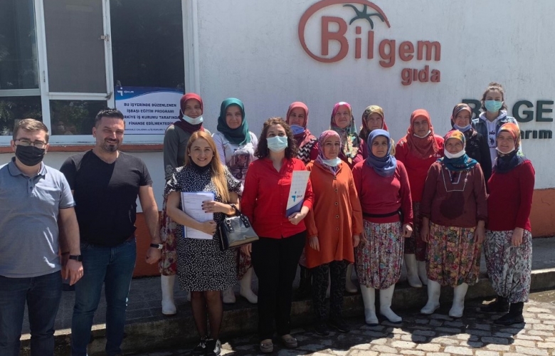 ÇANAKKALE YENİCE’DE 11 KİŞİLİK İŞBAŞI EĞİTİM PROGRAMI BAŞLATILDI