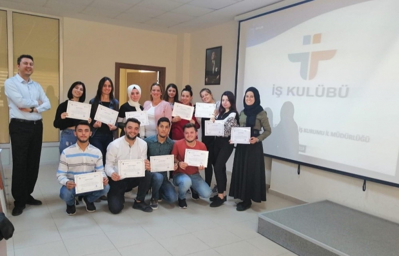 GELİBOLU PİRİ REİS MESLEK YÜKSEKOKULU ÖĞRENCİLERİNEİŞ KULÜBÜ EĞİTİMİ