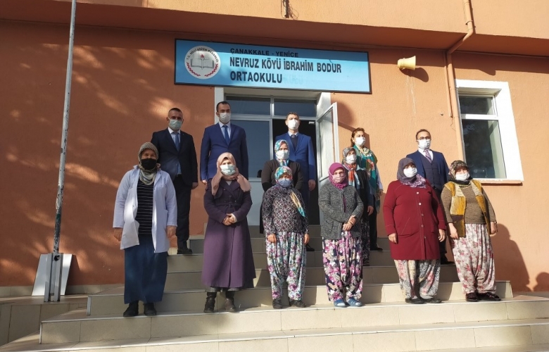 NEVRUZ KÖYÜ KADINLARI İÇİN ÜÇ KURUM BİR ARAYA GELDİ