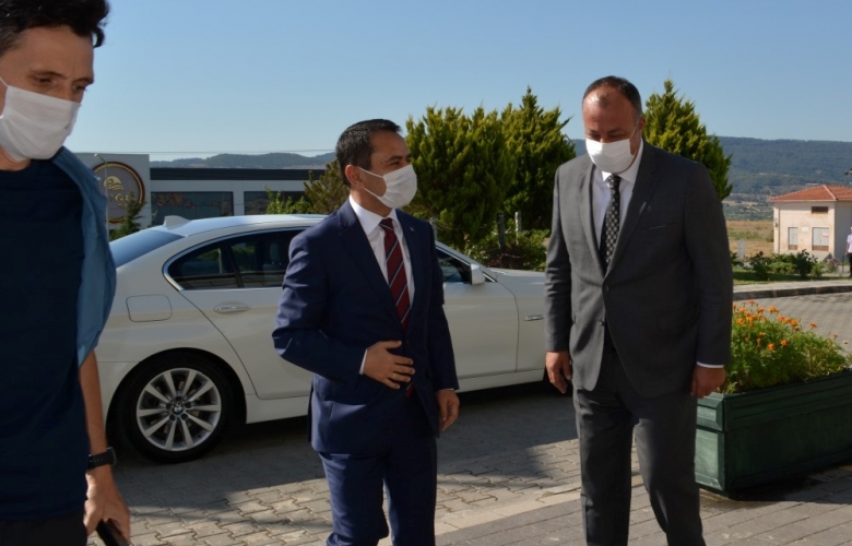 ÇANAKKALE VALİSİ AKTAŞ ÇTSO BAŞKANI SEMİZOĞLU’NU ZİYARET ETTİ