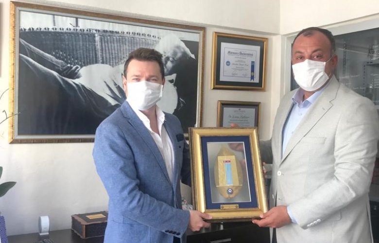 SEMİZOĞLU ÇTSO MECLİS ÜYESİ BURAK KUNT’A ZİYARET ETTİ