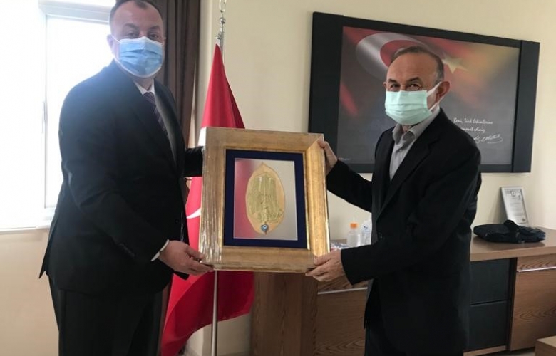 ÇTSO BAŞKANI SEMİZOĞLU ÇOMÜ HASTANESİNİ ZİYARET ETTİ