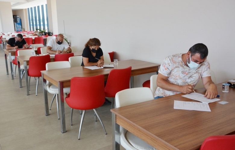 SORUMLU EMLAK DANIŞMANLIĞI SINAVLARI ÇTSO’DA BAŞLADI