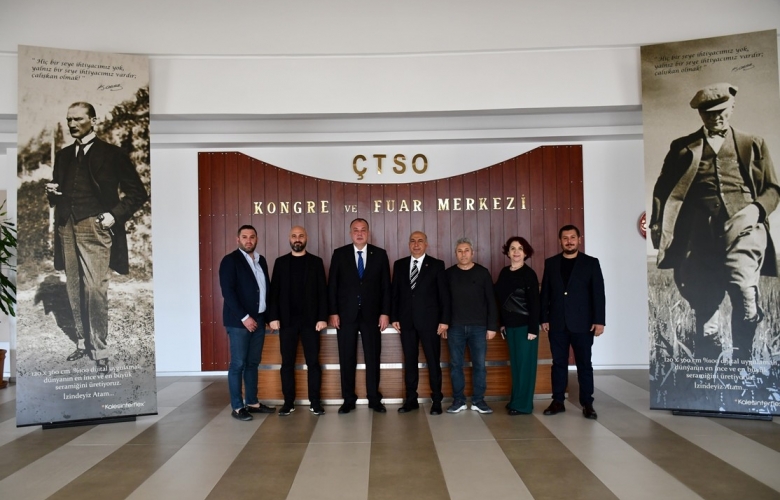 ÇANAKKALE MÜTEAHHİTLER BİRLİĞİ’NDEN ÇTSO YÖNETİM KURULUNA HAYIRLI OLSUN ZİYARETİ