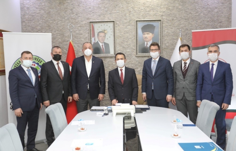 SEMİZOĞLU EZİNE GIDA İHTİSAS OSB YÖNETİM KURULU TOPLANTISINA KATILDI