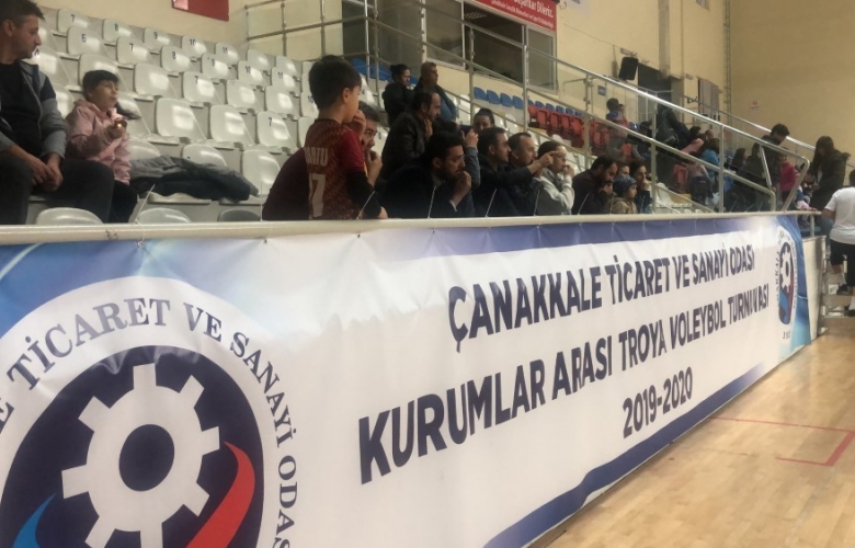 ÇTSO, KURUMLARARASI TROYA VOLEYBOL TURNUVASI BAŞLADI