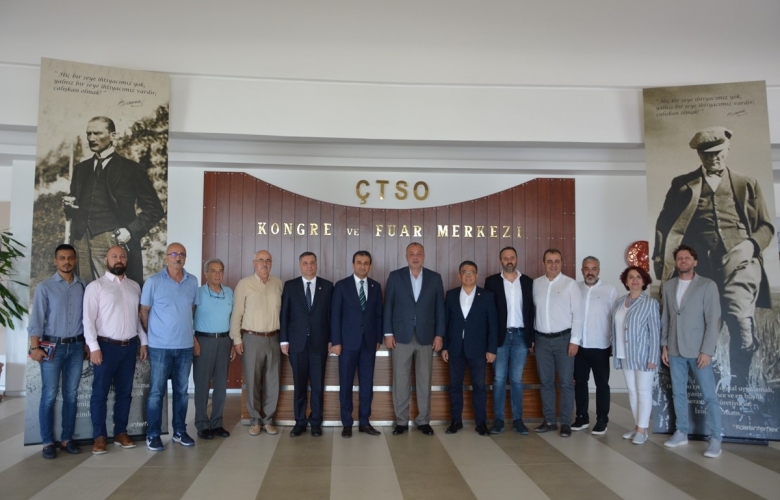 CUMHURİYET HALK PARTİSİ’NDEN ÇTSO YÖNETİM KURULU’NA ZİYARET