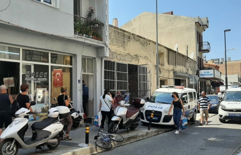 DEPONUN ÇATISINI SÜPÜREYİM DERKEN ÇATIDAN DÜŞTÜ