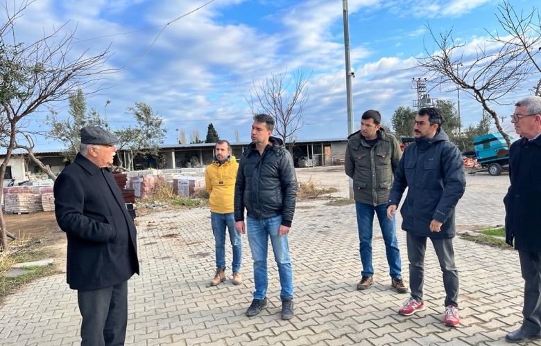BAŞKAN GÖKHAN TEKNİK İNCELEME GEZİLERİNİ SÜRDÜRÜYOR