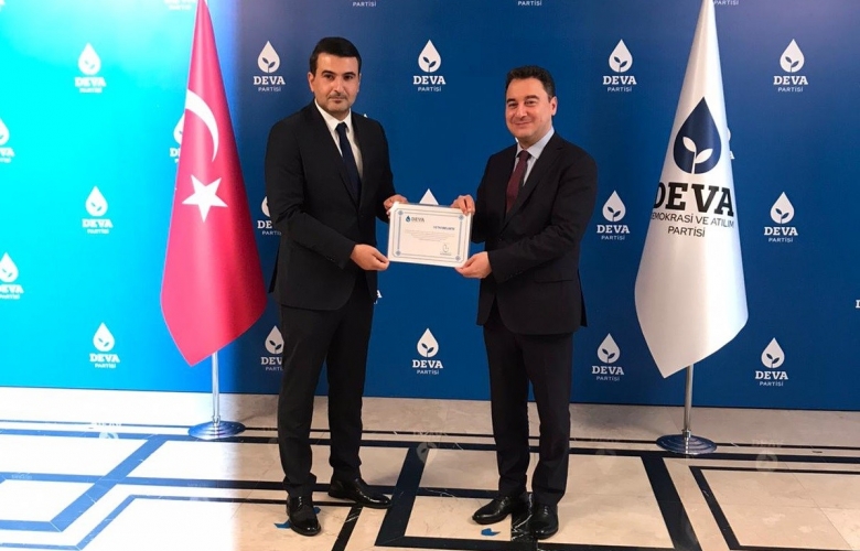 DEVA ÇANAKKALE İL BAŞKANI AVUKAT BERKAN KARACA OLDU