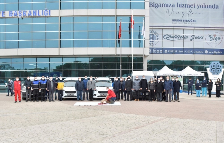 BİGA BELEDİYESİ’NDEN ARAÇ FİLOSUNA DEV YATIRIM