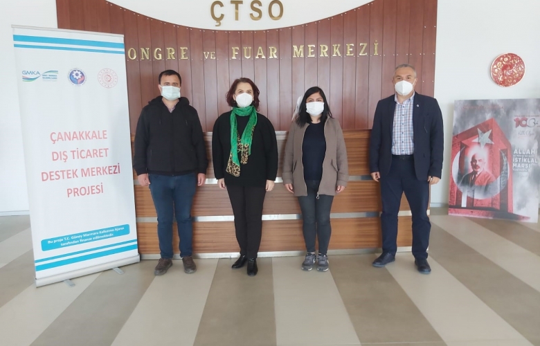ÇTSO, ÇANAKKALE DIŞ TİCARET DESTEK MERKEZİ PROJESİNİ BAŞARIYLA TAMAMLADI