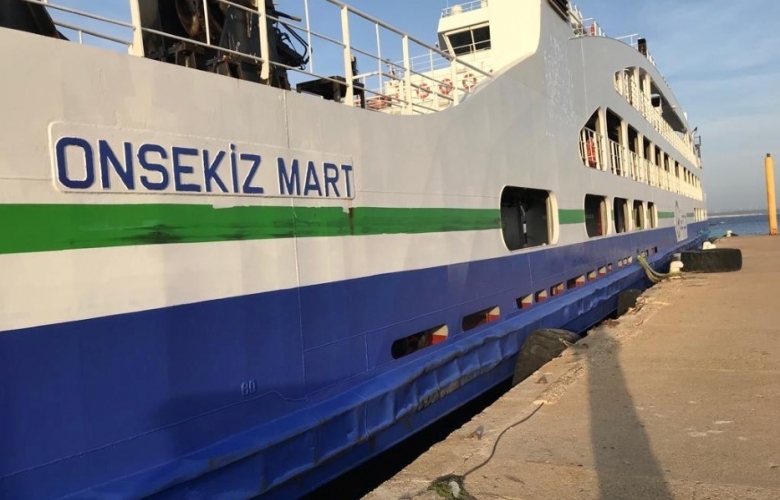 18 MART VE SEDDÜLBAHİR FERİBOTLARI YENİLENDİ