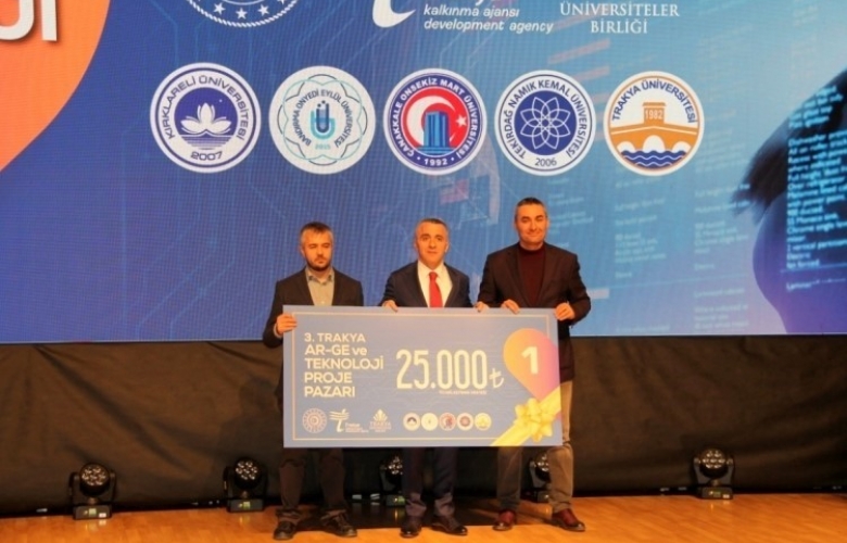 ÇOMÜ, AR-GE VE TEKNOLOJİ PROJELERİ YARIŞMASINDA BİRİNCİ OLDU