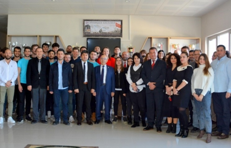 REKTÖR MURAT SPOR BİLİMLERİ FAKÜLTESİ’ NİN ETKİNLİĞİNE KATILDI
