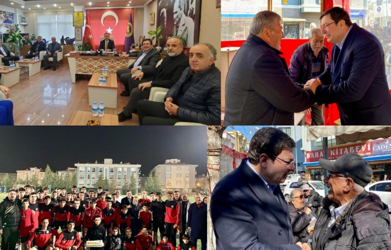 Erkek, Seçmeni ve Esnafın Sorunlarını Dinliyor, Çözüm İçin Projeler Üretiyor