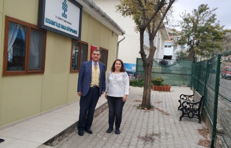 İL MÜDÜRÜ KEMAL DOKUZ’DAN KÜTÜPHANE DENETİMİ