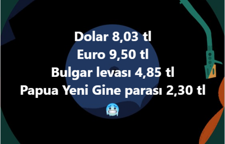 TÜRK LİRASI ERİDİ, SOSYAL MEDYA ELEŞTİRİLERİ TAVAN YAPTI