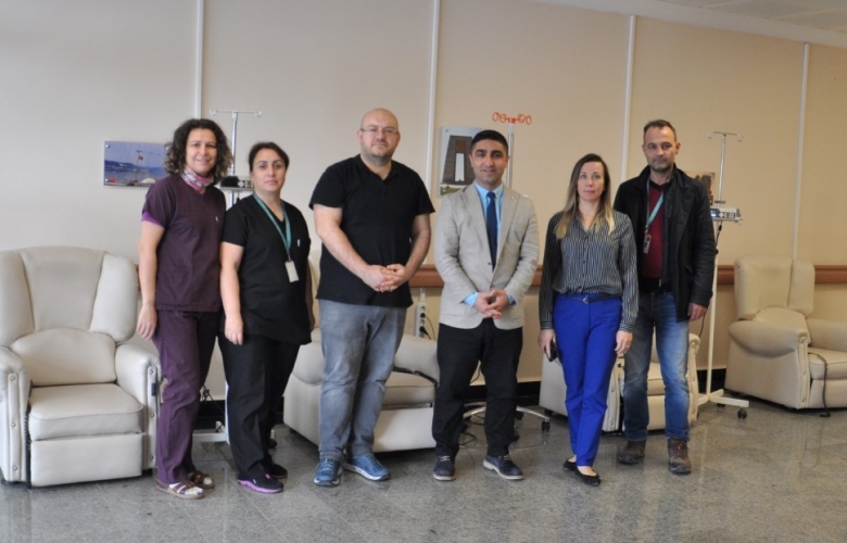 ÇANAKKALE DEVLET HASTANESİ KEMOTERAPİ ÜNİTESİ KOLTUK KAPASİTESİ ARTTIRILDI