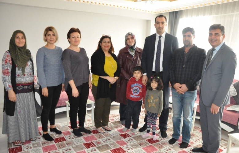 EVDE EĞİTİM ÖĞRENCİSİ İREM MATUR’A ZİYARET