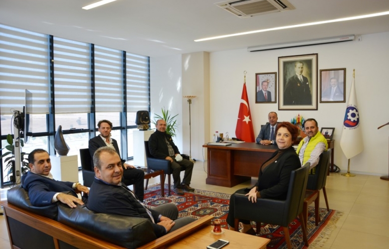 TROYA ZEYTİNYAĞI FESTİVALİ YÖNETİMİ’NDEN ÇTSO YÖNETİM KURULU’NA ZİYARET