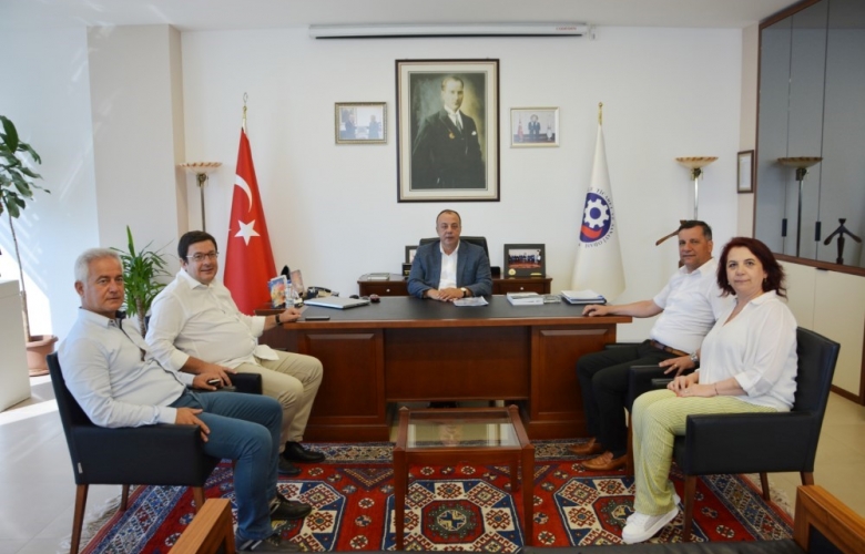CHP ÇANAKKALE MİLLETVEKİLLERİNDEN ÇTSO YÖNETİM KURULU BAŞKANINA ZİYARET