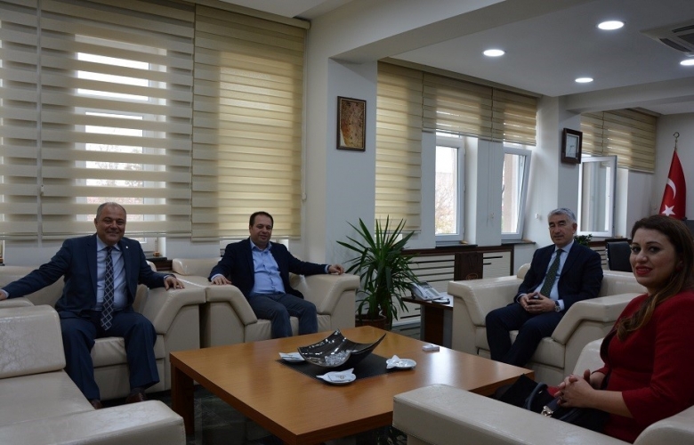 TİCARET BORSASINDAN İL EMNİYET MÜDÜRÜ KARADUMAN’A HAYIRLI OLSUN ZİYARETİ