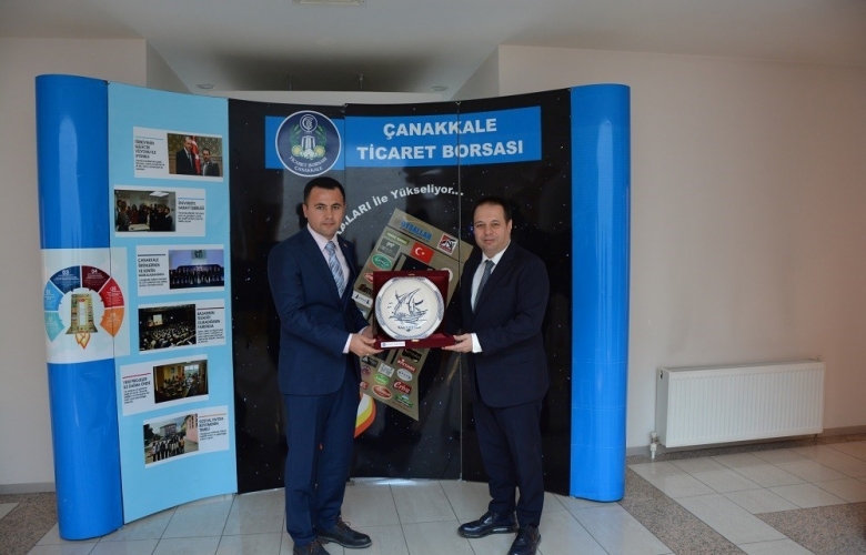 EZİNE KAYMAKAMI DR. HACI ARSLAN UZAN’DAN İADE-İ ZİYARET