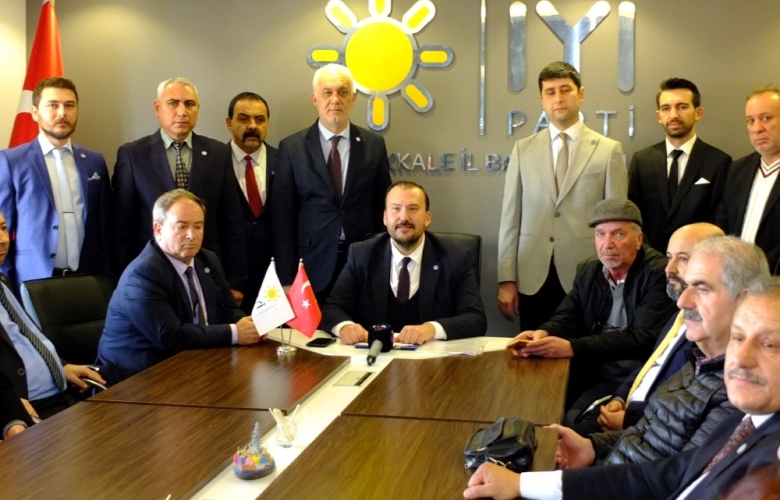 İYİ PARTİ'DE VAROL, “ADAYIM” DEDİ