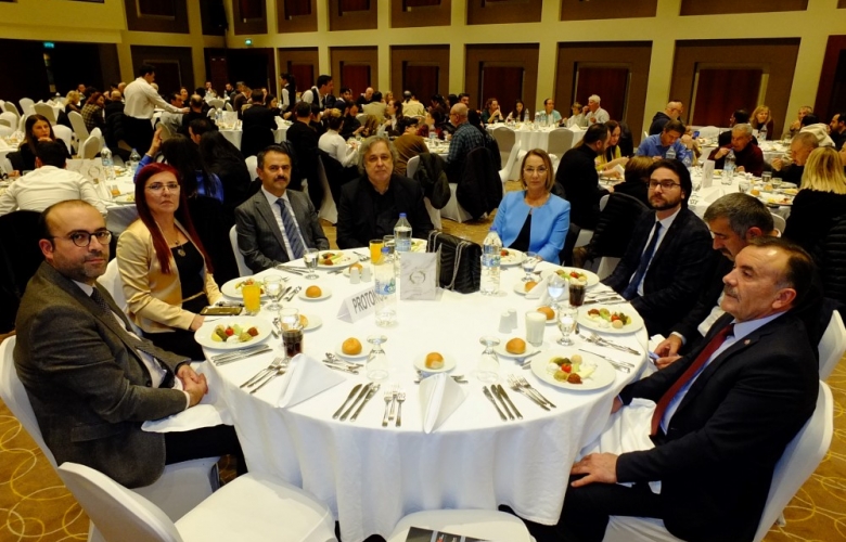 GAZETECİLER GALA GECESİNDE BİRARAYA GELDİ