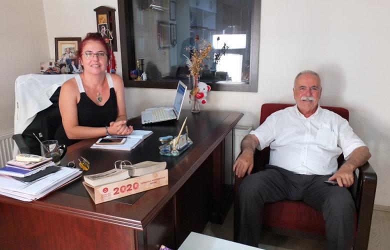 BAŞKAN GÖKHAN’ DAN BOĞAZ MEDYA’YA ZİYARET