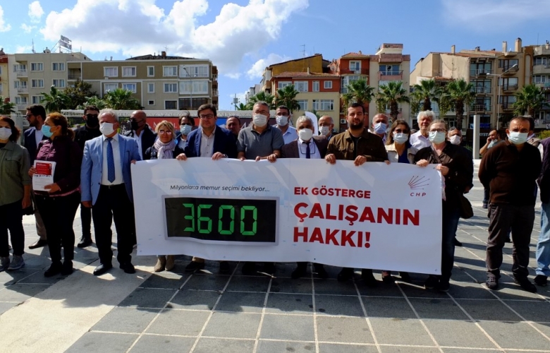 KARASAÇ “3600 EK GÖSTERGE SORUNU CHP İKTİDARI İLE ÇÖZÜLECEK”