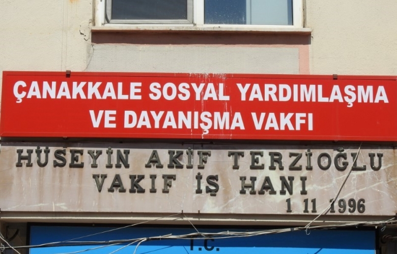 ÇANAKKALE SOSYAL YARDIMLAŞMA VAKFI YENİ TELEFONLARINI DUYURDU
