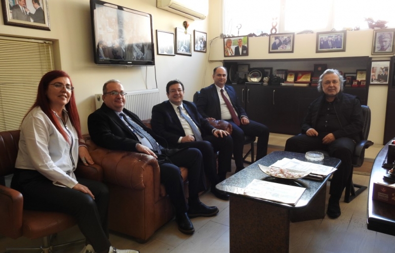 Erkek, Boğaz Medya’yı Ziyaret Etti