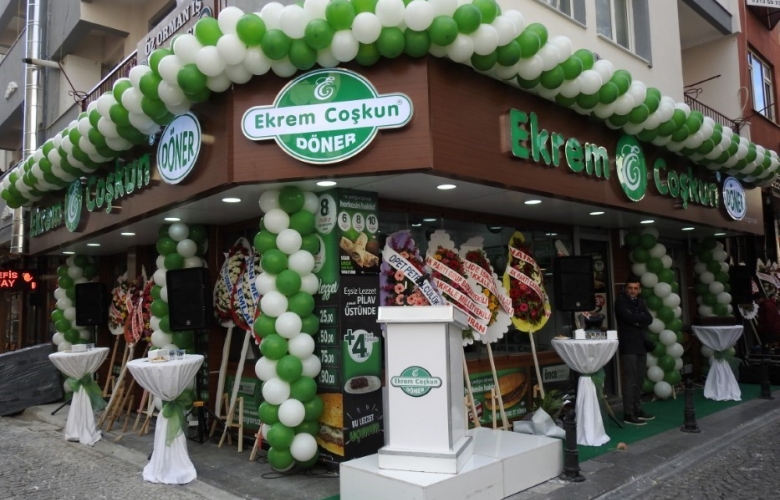 EKREM COŞKUN DÖNER 250. ŞUBESİNİ ÇANAKKALE’YE AÇTI