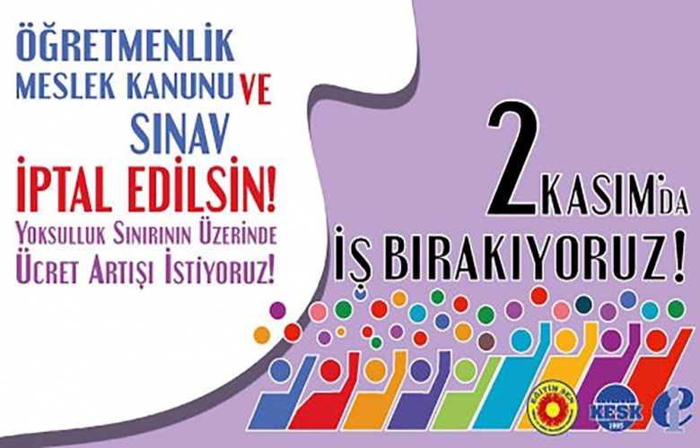 ÖĞRETMENLER İŞ BIRAKACAK
