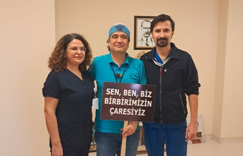 KORUMA VERİLMEYEN DOKTORU, DOKTOR ARKADAŞLARI KORUYOR