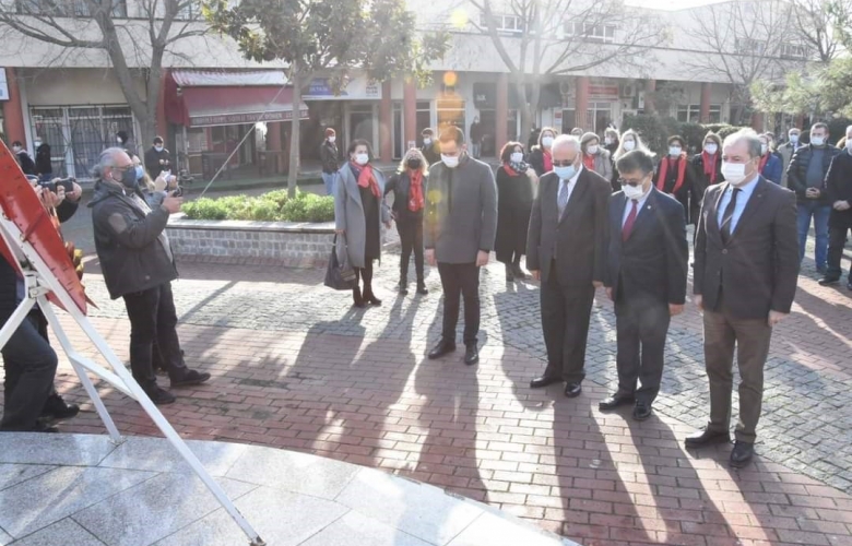İSMET İNÖNÜ ÖLÜMÜNÜN 47. YIL DÖNÜMÜNDE DÜZENKENEN TÖREN İLE ANILDI