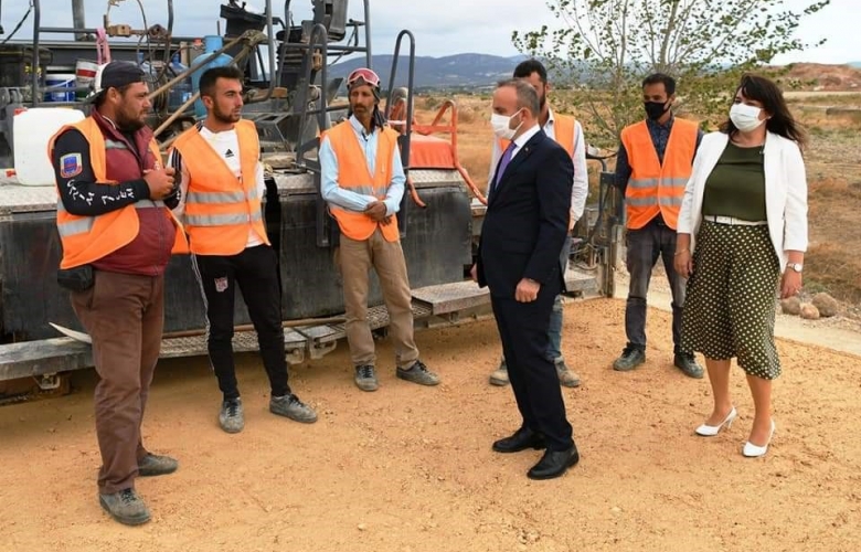 TURAN "BAYRAMİÇ ÇEVRE YOLUNA BAŞLIYORUZ"