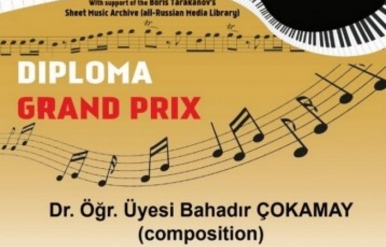 GRAND PRİX ÖDÜLÜ ÇOMÜ’ NÜN