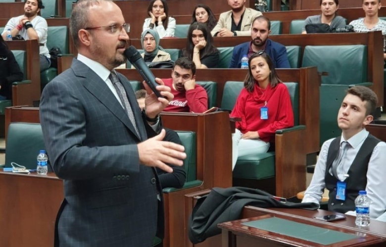 ÇOMÜ ÖĞRENCİLERİ TBMM’ DE