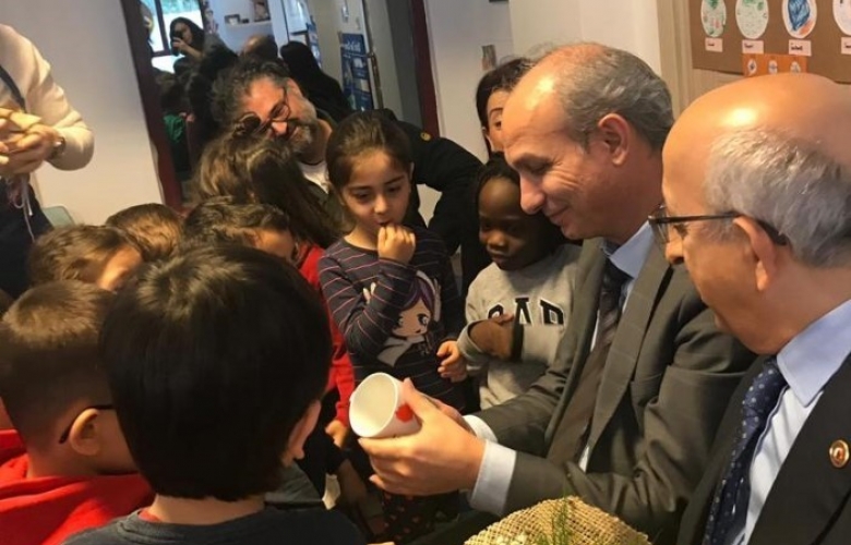  REKTÖR MURAT' TAN ÇABAÇAM' A ZİYARET