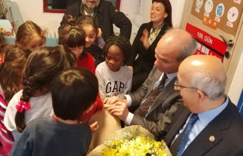  REKTÖR MURAT' TAN ÇABAÇAM' A ZİYARET