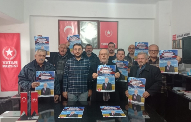 VATAN PARTİSİNDE " ÜRETİM DEVRİMİ KURULTAYI" HEYECANI