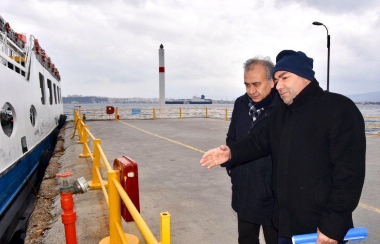 GESTAŞ YÖNETİMİ KİLİTBAHİR İSKELESİNDE İNCELEMELER YAPTI