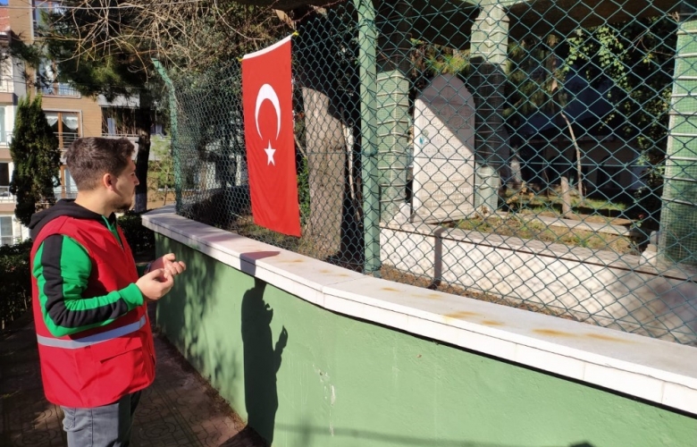 BAŞKAN FURKAN İBİŞ DUA EDEREK GÖREVE BAŞLADI